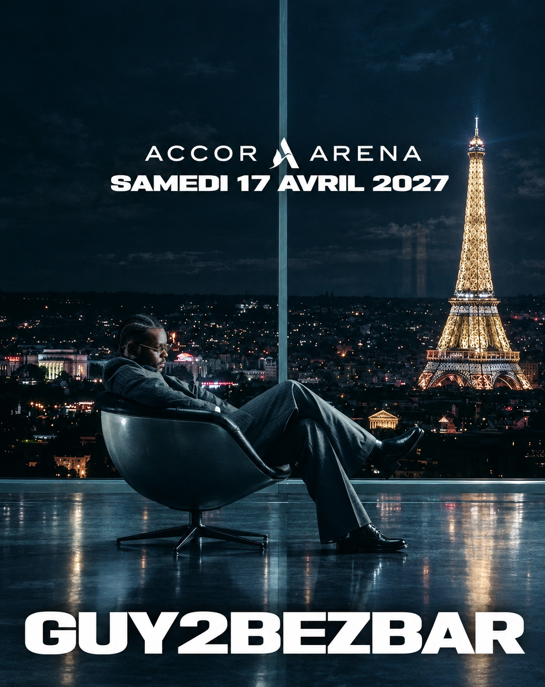 Guy2Bezbar – Accor Arena – Paris – Samedi 17 avril 2027 à 20h